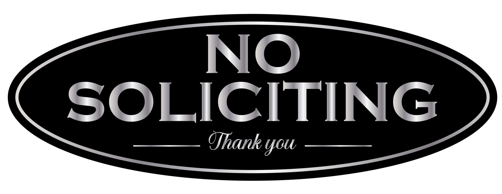 No Soliciting (Magnet or Decal) No Soliciting Decal, Waterproof Outdoor image 8