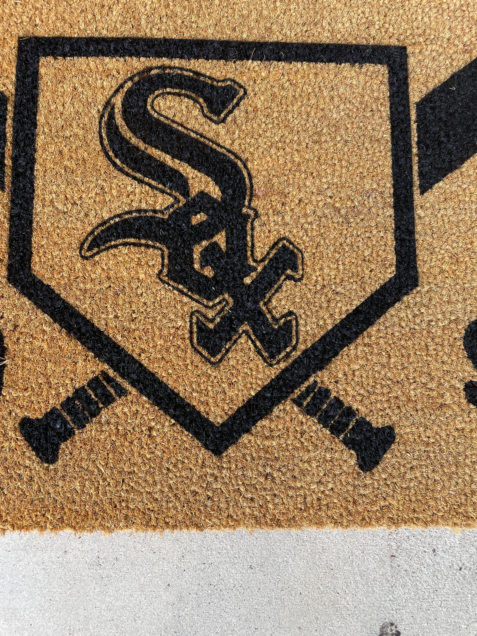 White Sox Door Mat | Chicago White Sox Welcome Mat | No place like South Side image 3