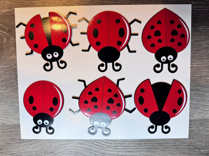 Personalized Ladybug Cruise Ship Door Magnet Set – Celebrate in Style! image 2
