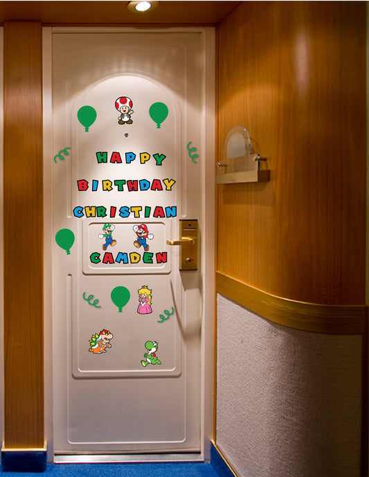 Mario Bros. Cruise Magnets, Cruise Gifts, Family Cruise image 0
