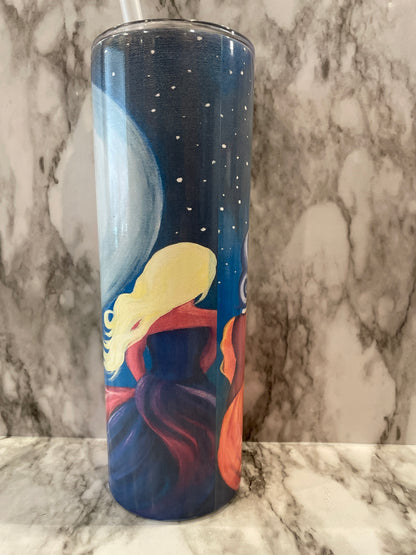 Hocus Pocus 20 oz tumbler | I smell children Tumbler image 1