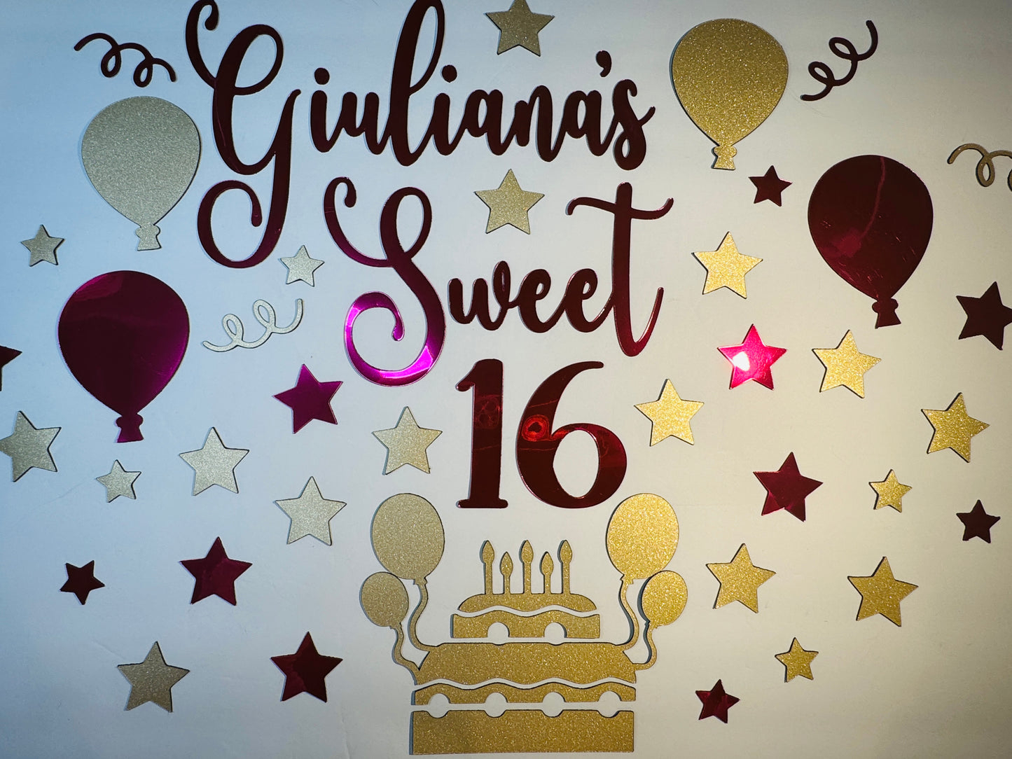 Personalized Sweet 16 Cruise Door Magnet, Birthday Cabin Decor