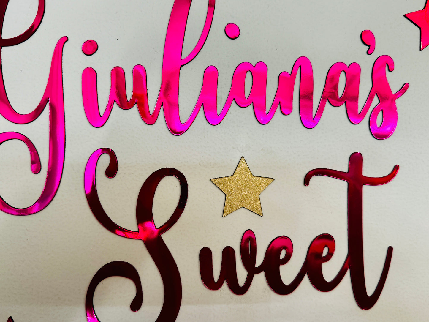 Personalized Sweet 16 Cruise Door Magnet, Birthday Cabin Decor