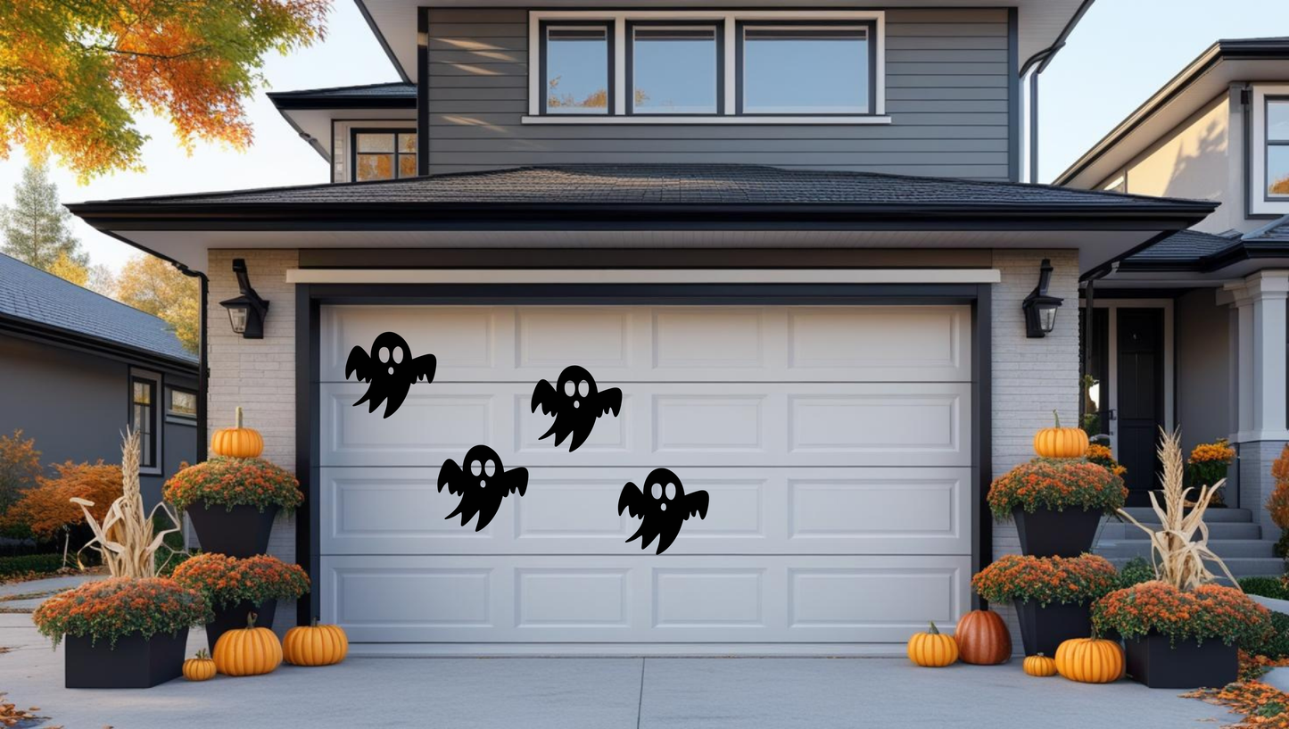 Floating Ghost Magnets, ghostly, spooky decorations, happy halloween