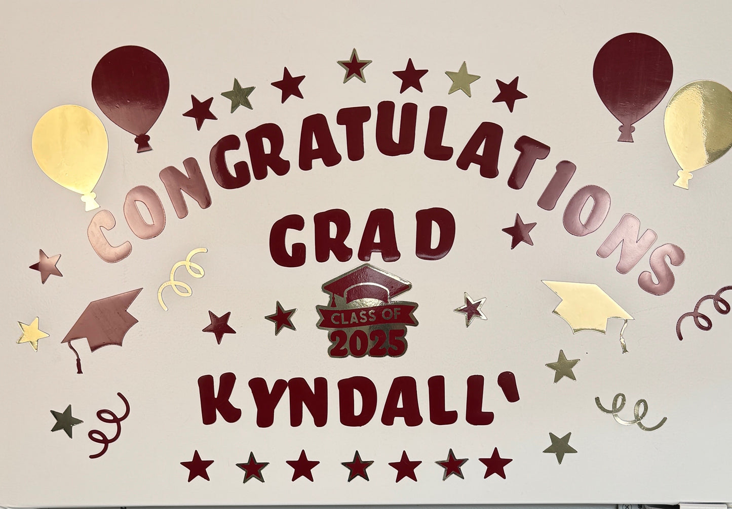 Graduation Cruise Door Decor, Congrats Grad Magnet Set, Cruise Ship Gift, Class of