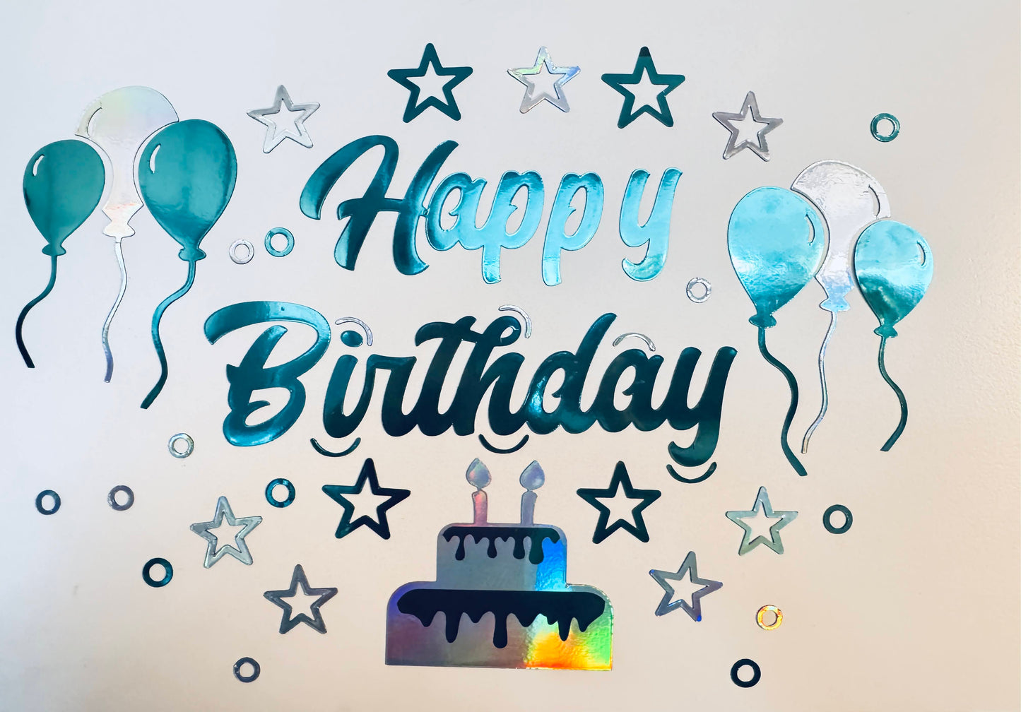 Happy Birthday Cruise Door Magnets | Balloons, Stars, Cake Decor