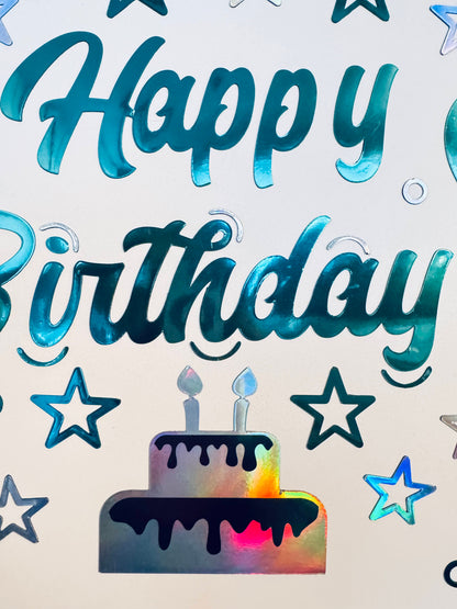 Happy Birthday Cruise Door Magnets | Balloons, Stars, Cake Decor
