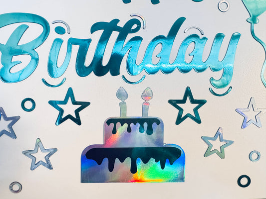 Happy Birthday Cruise Door Magnets | Balloons, Stars, Cake Decor