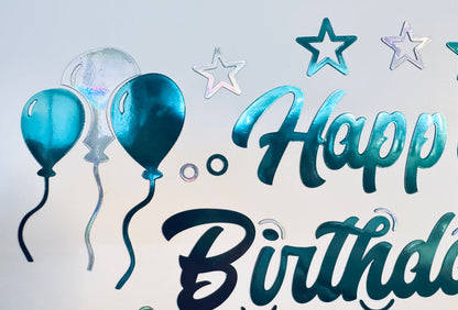 Happy Birthday Cruise Door Magnets | Balloons, Stars, Cake Decor