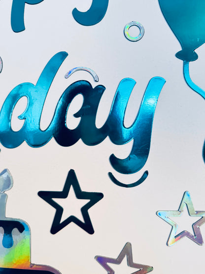 Happy Birthday Cruise Door Magnets | Balloons, Stars, Cake Decor