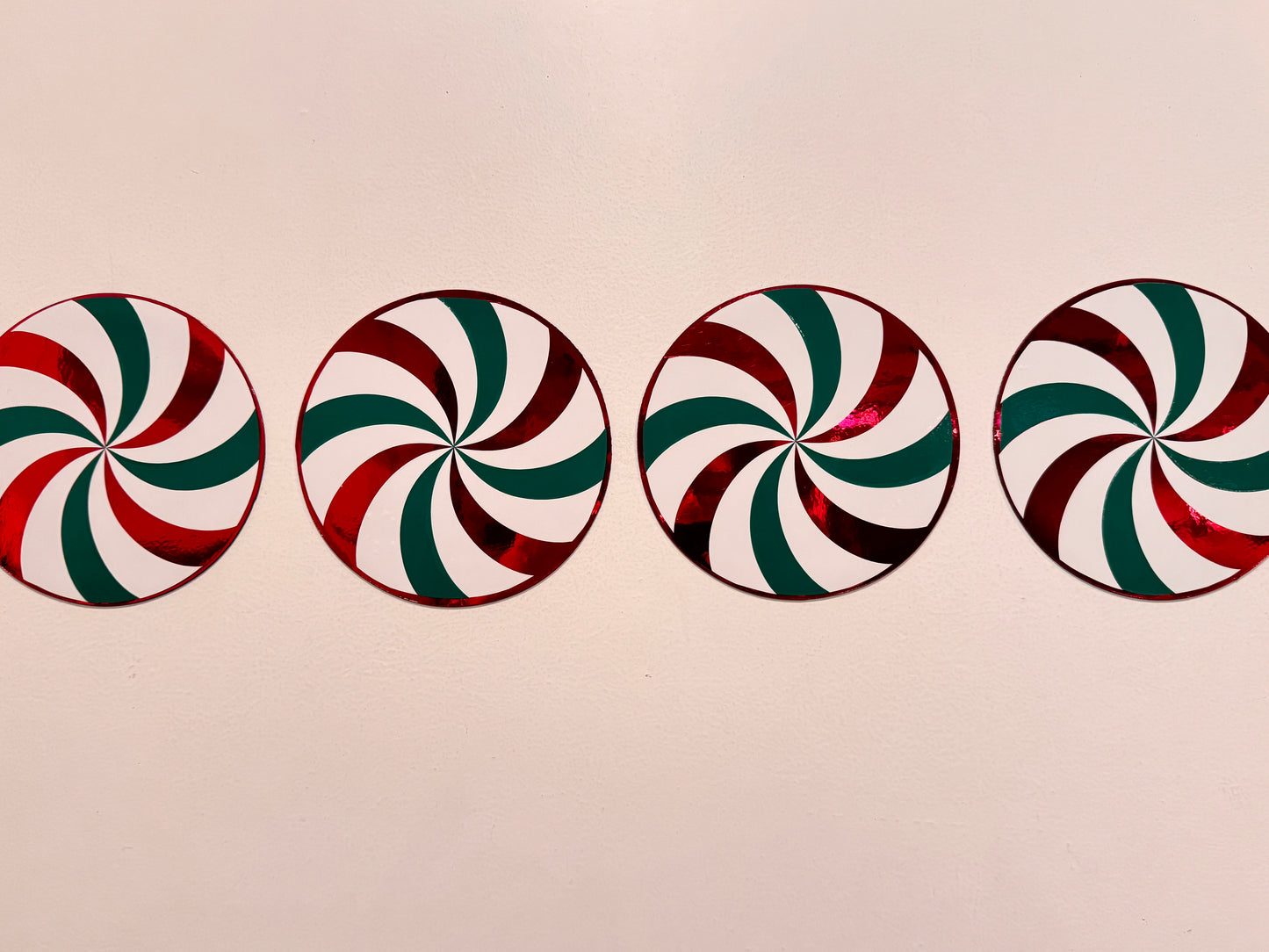 Candy Cane Christmas Magnets: Holiday Home Decor