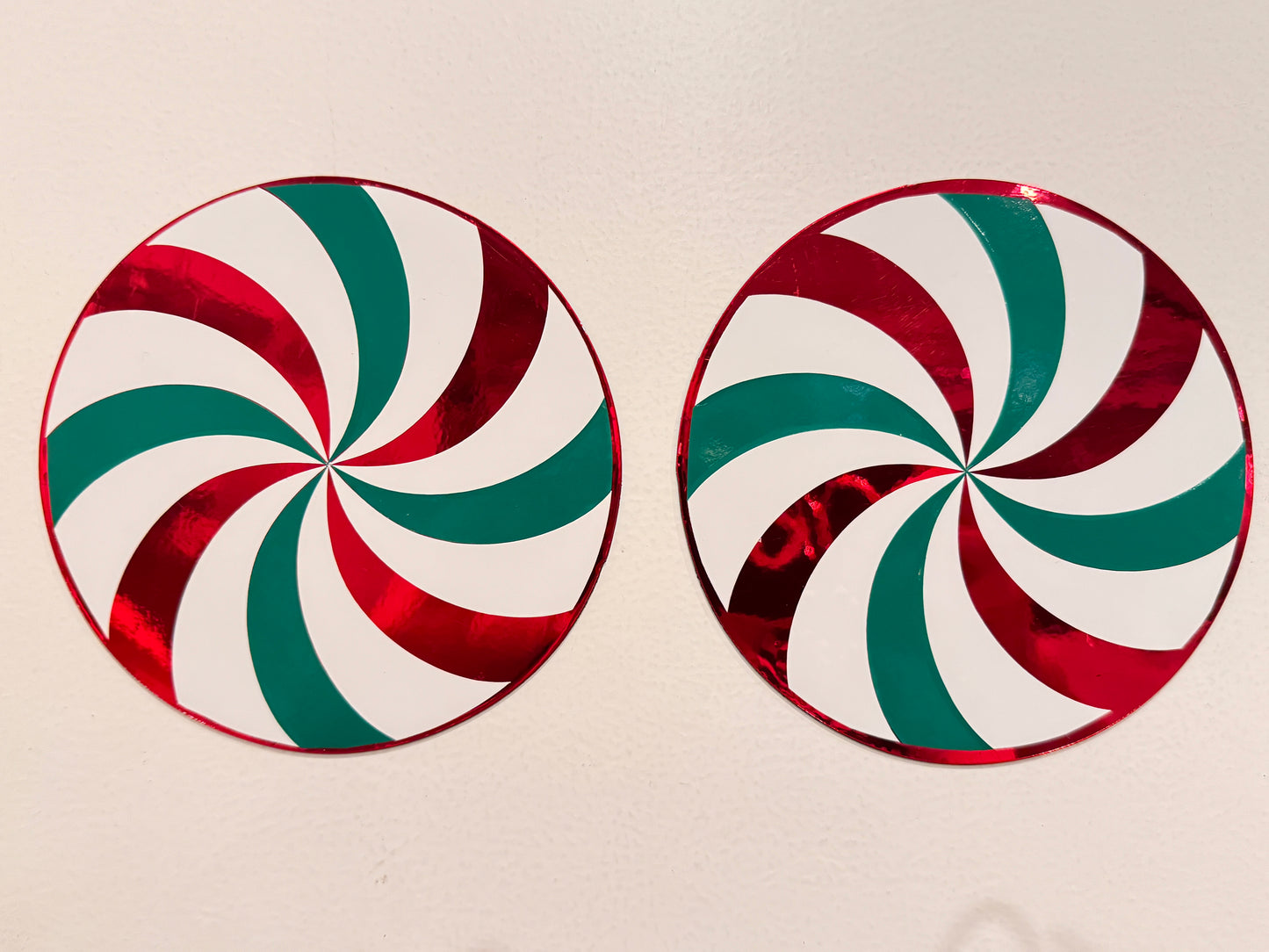 Candy Cane Christmas Magnets: Holiday Home Decor