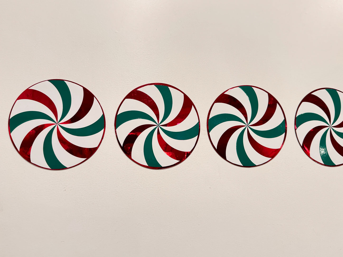 Candy Cane Christmas Magnets: Holiday Home Decor