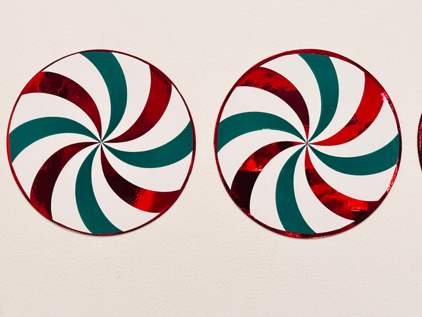 Candy Cane Christmas Magnets: Holiday Home Decor