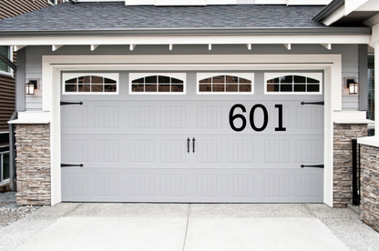 Heavy Duty Magnetic House Numbers – 11 Inch Custom Address Number Set for Garage Doors, Mailboxes & More