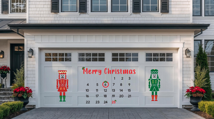 Christmas Countdown Magnetic Numbers | Reusable | Merry Christmas sign