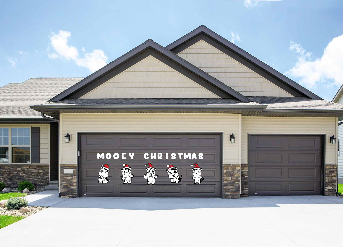 Cows Christmas, Mooey Christmas Cow Magnets – Festive Farm Friends with Personality!