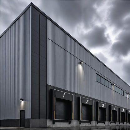 Heavy Duty 11" Magnetic Warehouse & Facility Numbers, Dock Door and Building Numbers, Reflective Available