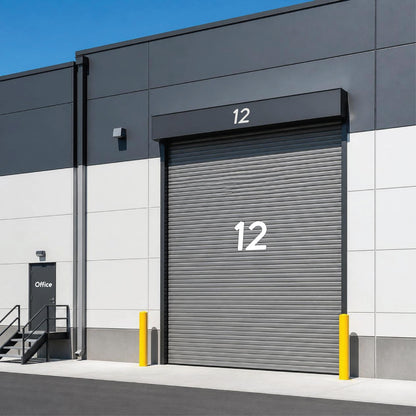 Heavy Duty 6" Magnetic Warehouse & Facility Numbers, Dock Door and Building Numbers, Reflective Available