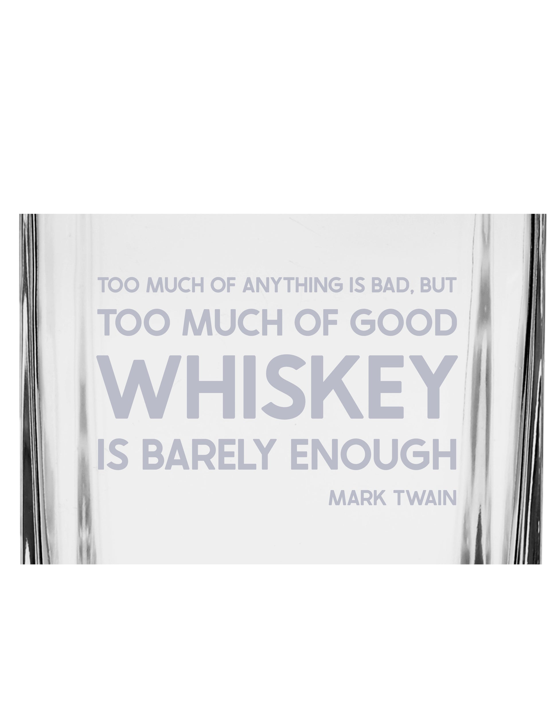 Personalized Etched Glass Whiskey Decanter/ Groomsmen Gift image 8