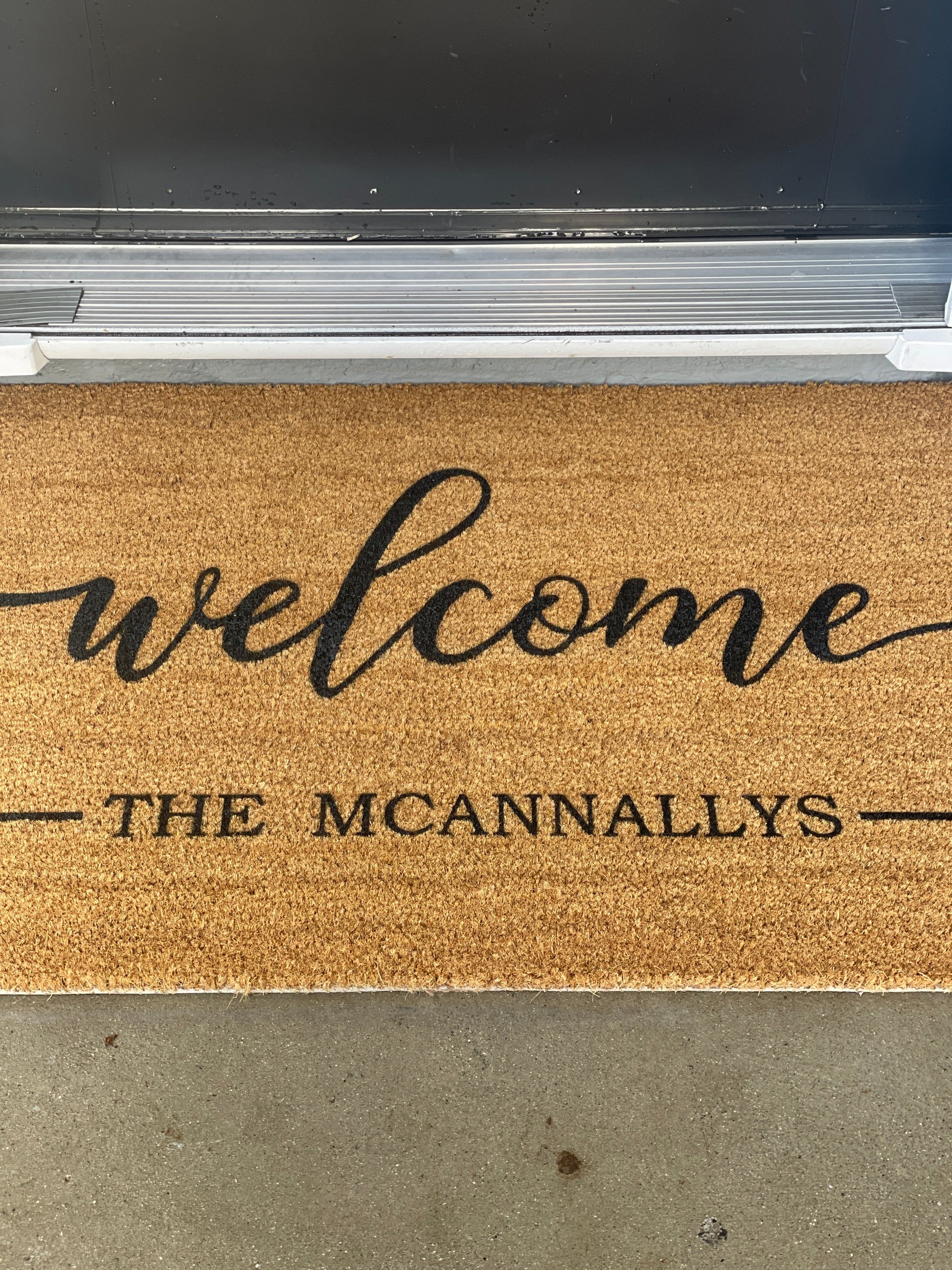 PERSONALIZED Large Family Door mat | Outdoor Home Decor | Family Door mat image 9