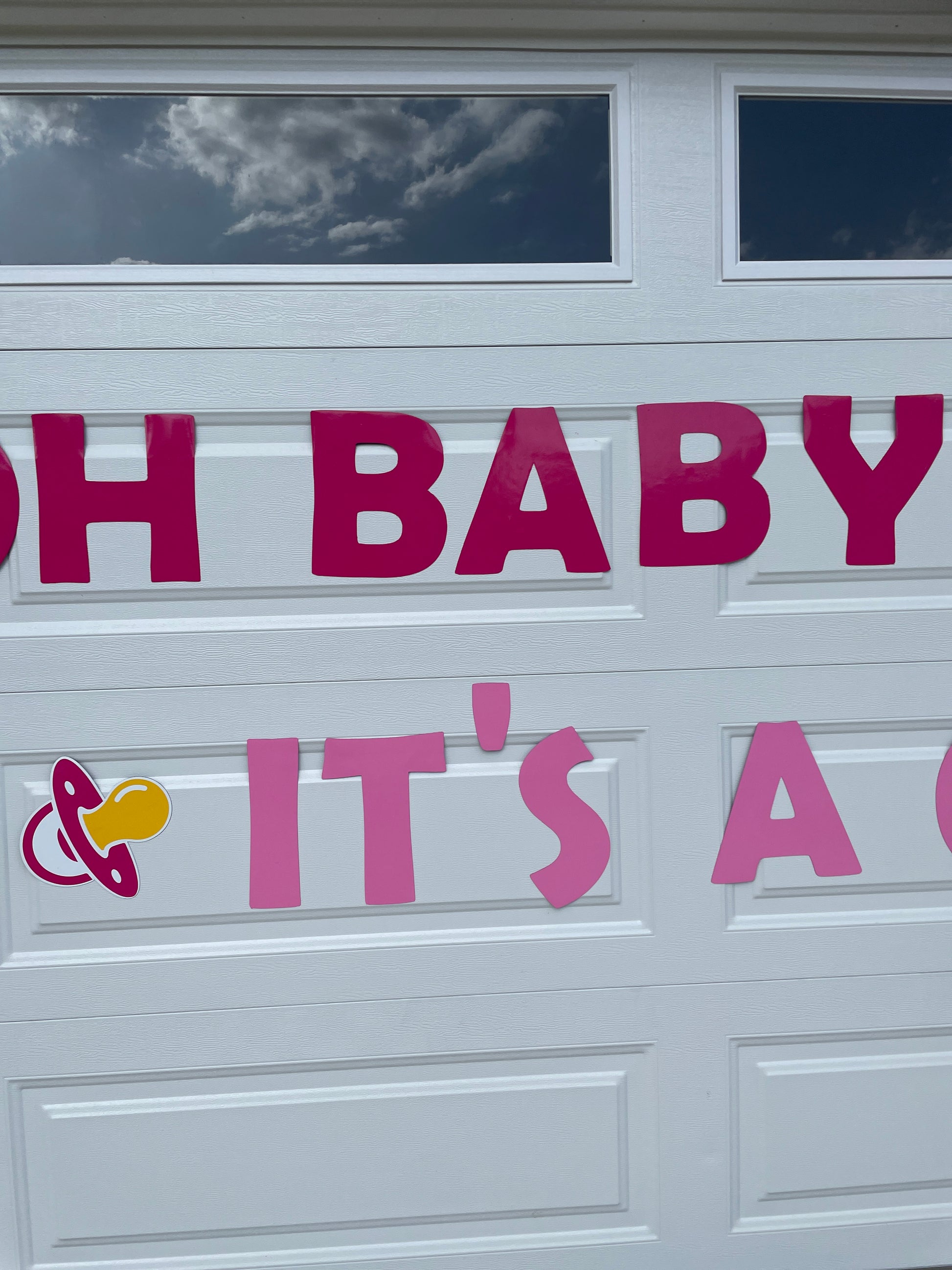 Oh Baby! It's a Girl Sign image 7