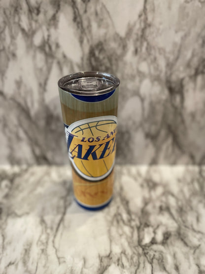 LA Lakers 20 oz tumbler | Los Angeles Lakers image 2