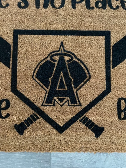 Los Angeles A N G E L S Door Mat | Angels of Anaheim Welcome Mat image 3