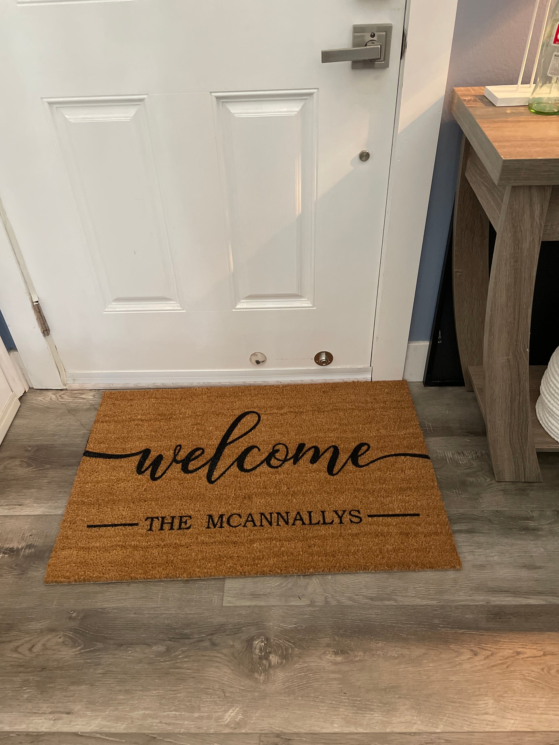 PERSONALIZED Large Family Door mat | Outdoor Home Decor | Family Door mat image 3