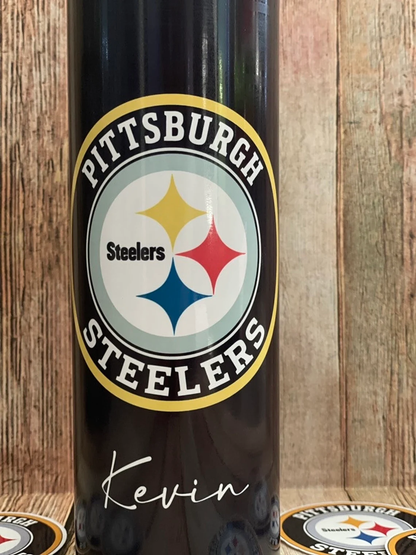 Pittsburgh Steelers Tumbler | National Football League | Personalized Tumbler image 1