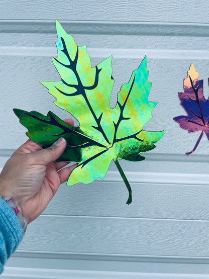 Fall Season Magnetic Leaves for garage door image 4