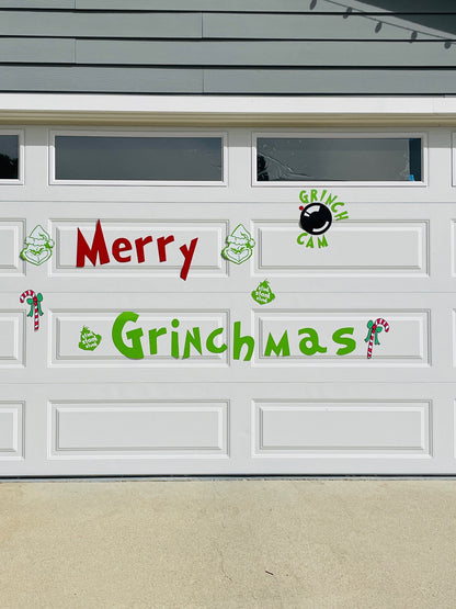 Merry Grinchmas Magnets, Reusable image 14
