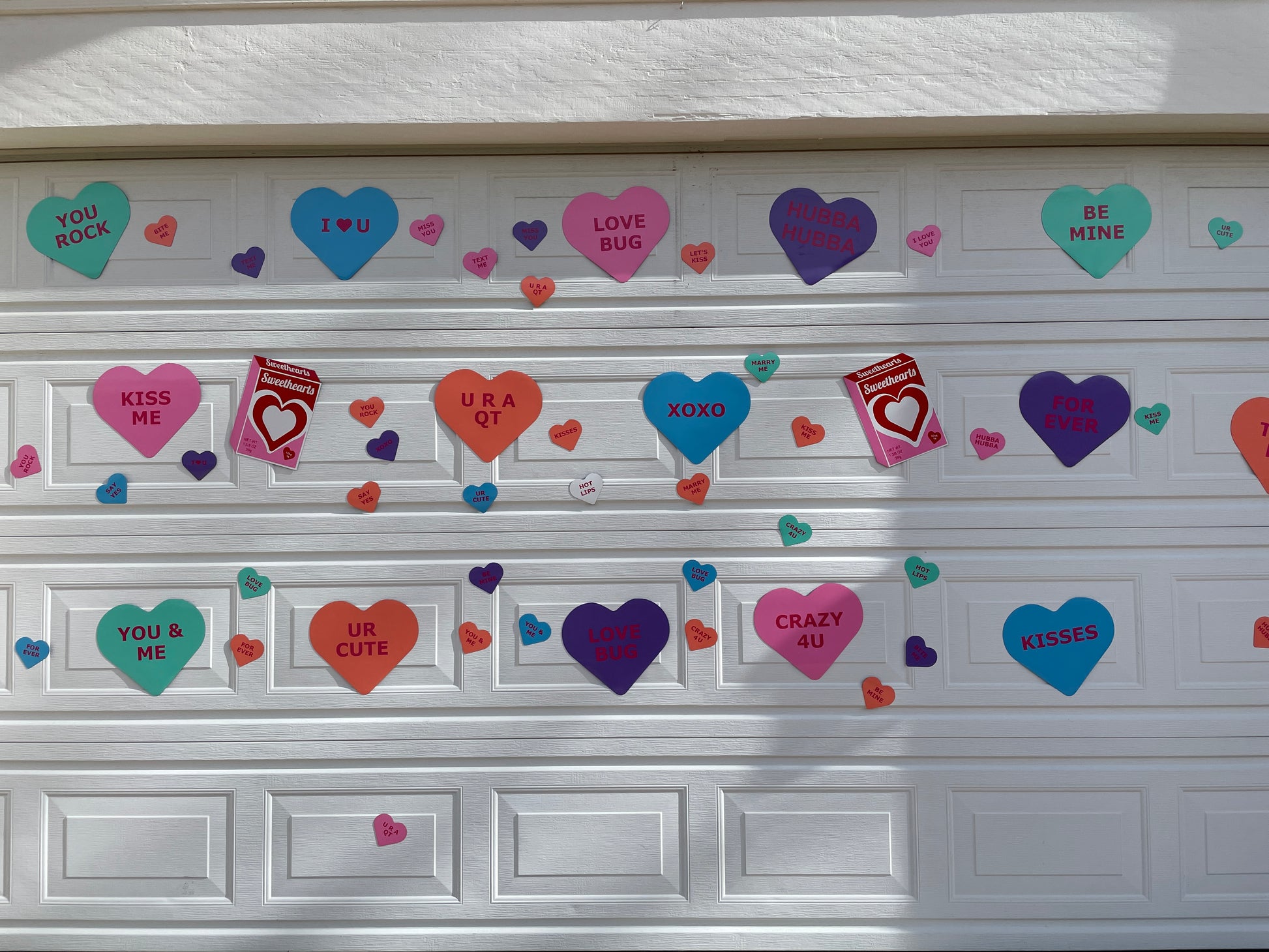 Large Conversation Candy Heart Magnets | SweetHeart Magnets | Valentines Magnets image 3