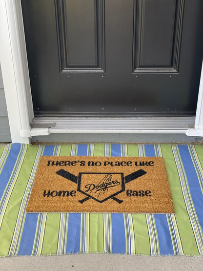Los Angeles Dodgers Door Mat | Dodgers Welcome Mat image 2
