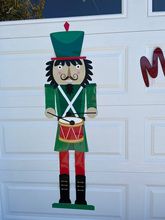 Lifesize Nutcracker Prince Reusable Magnets | Holiday Nutcracker image 0