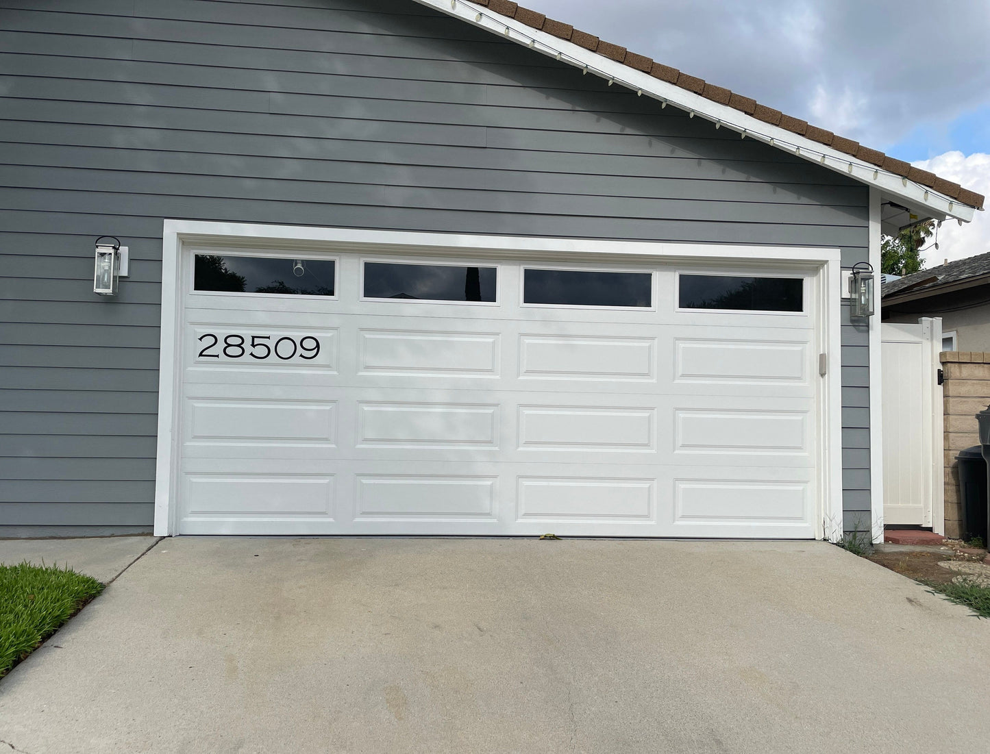 Custom Lightweight Vinyl Magnetic House Numbers: Garage, Door, Mailbox