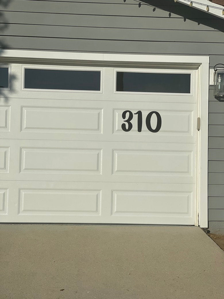 Super Large Heavy Duty Magnetic Numbers: Garage, Home Address