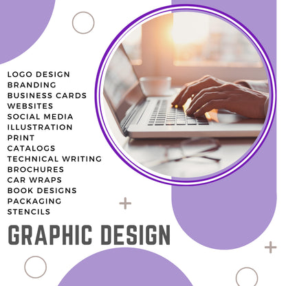 Graphic Design Work - Logo, Branding, Websites, Social Media, Illustration, Print, Catalogs, Stencils, Packaging