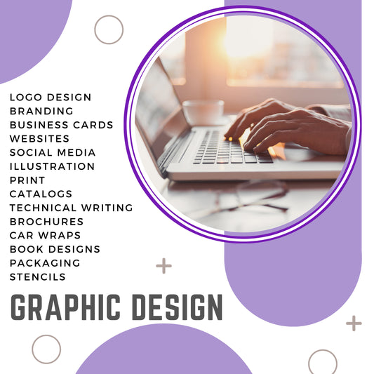 Graphic Design Work - Logo, Branding, Websites, Social Media, Illustration, Print, Catalogs, Stencils, Packaging