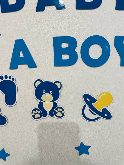 Baby Shower Cruise Magnets – Nautical Boy/Girl Celebration Set