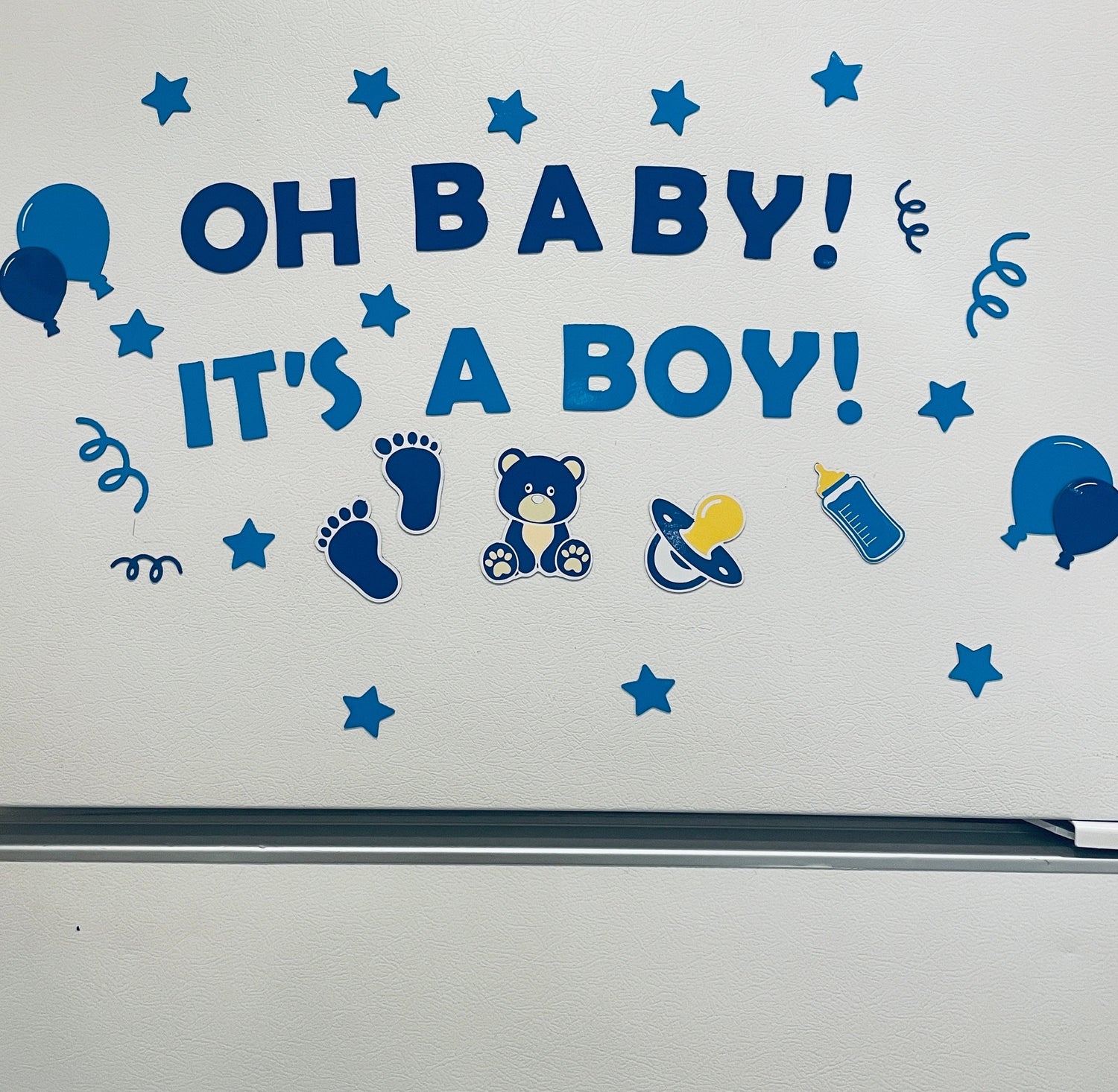 Baby Shower Cruise Magnets – Nautical Boy/Girl Celebration Set