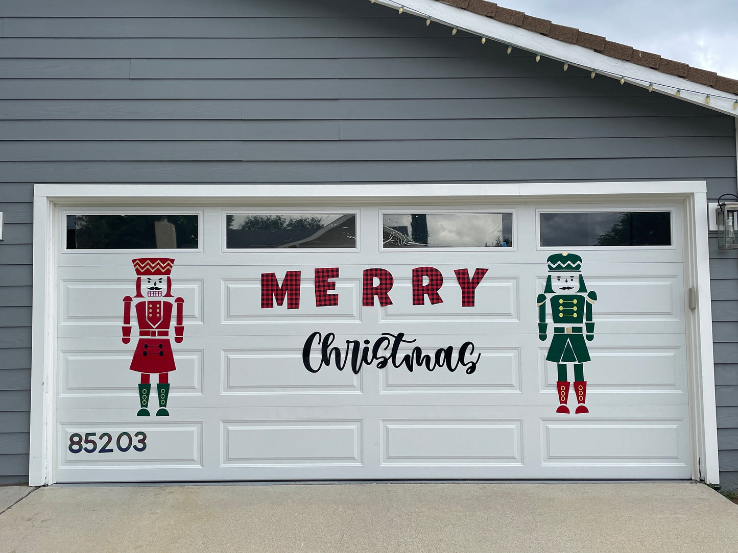 Nutcracker Christmas Garage Door Magnets — Festive Holiday Decor Sets