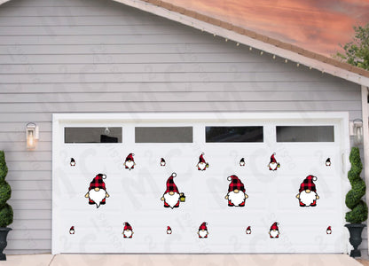 Fall Gnomes Christmas decorations for Garage Door: Holiday Home Decor