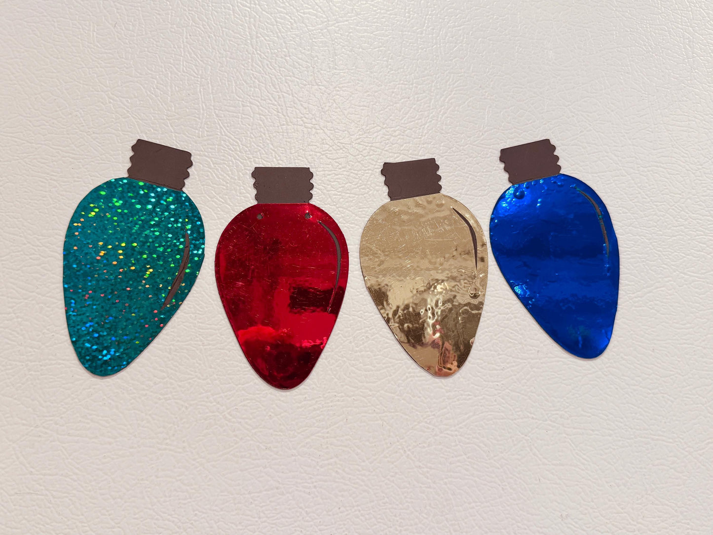 Jumbo Christmas Bulb Magnets – Festive Garage Door Decorations