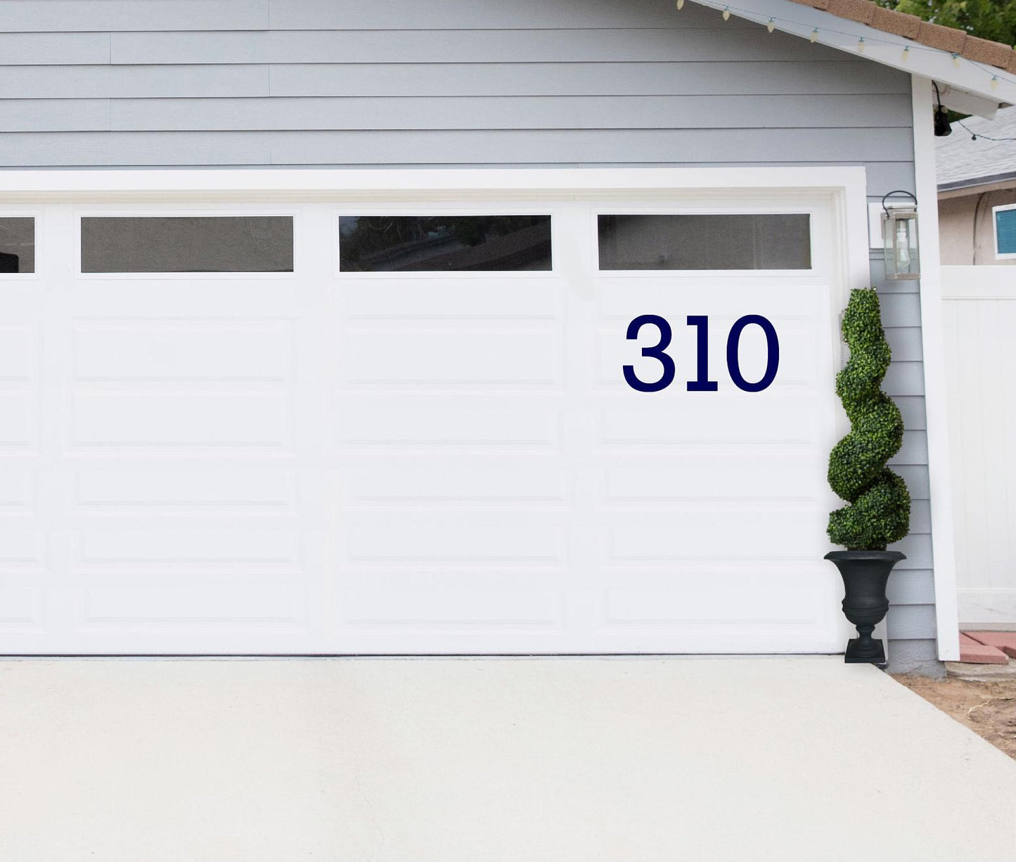 11 inch heavy duty magnetic house numbers