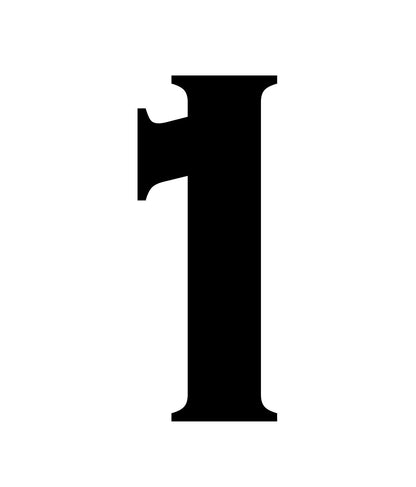 Custom Lightweight Vinyl Magnetic House Numbers: Garage, Door, Mailbox