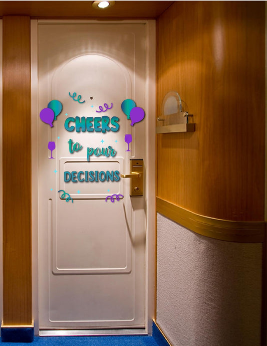 Pour Decisions in the Making | Birthday Cruise, Girls trip, Fridge Magnets