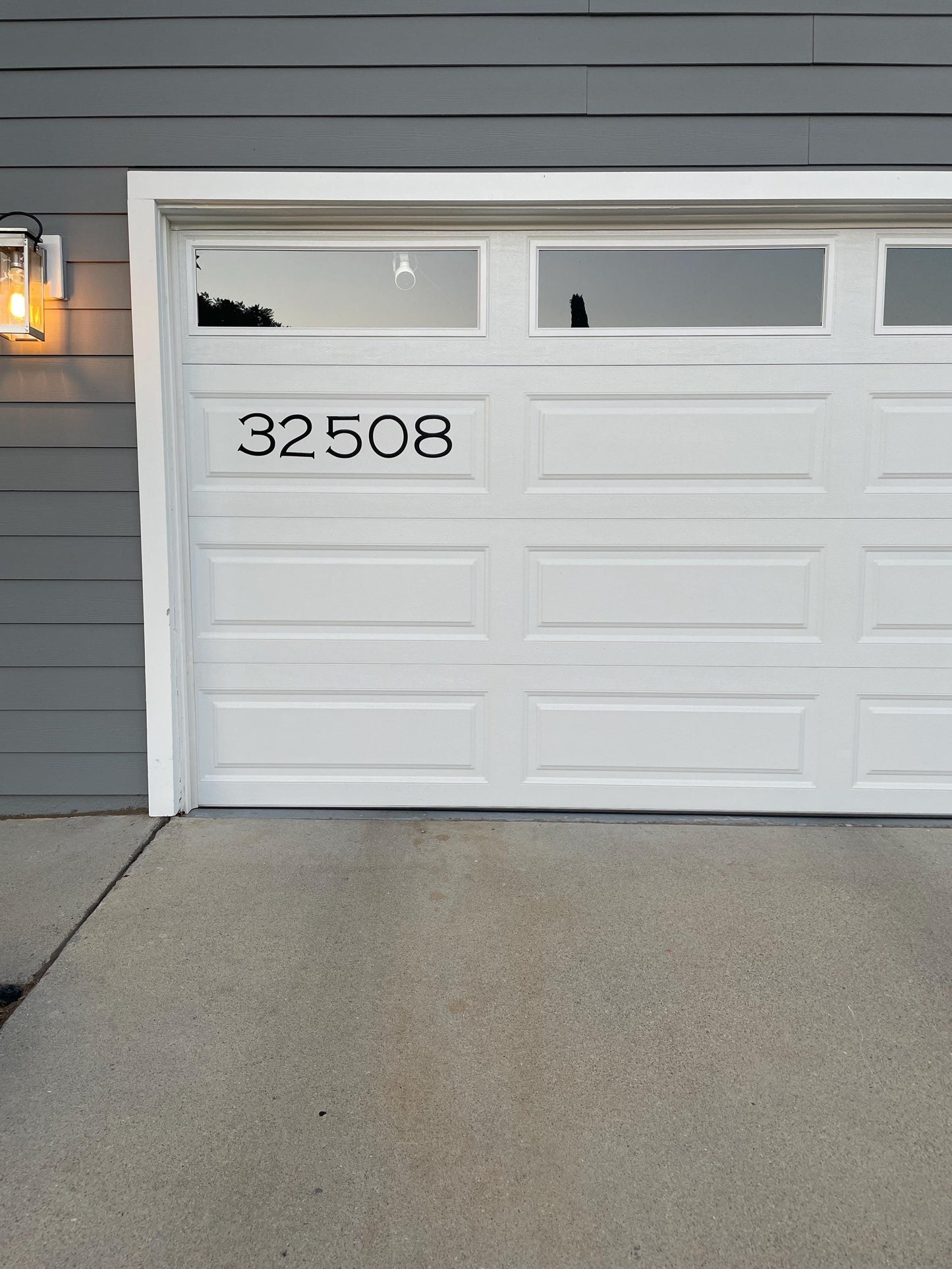 Custom Lightweight Vinyl Magnetic House Numbers: Garage, Door, Mailbox