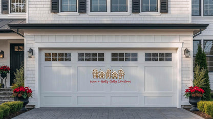 Gingerbread House Garage Door Magnets | Holiday Outdoor Decor, Set of 5