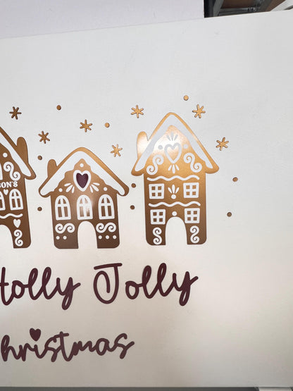Gingerbread House Cruise Door Magnets | Holiday Christmas Decor